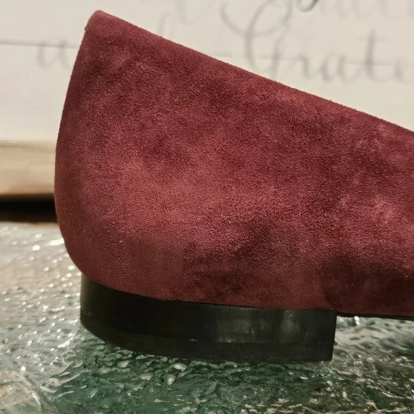 Karl Lagerfeld Paris Noor Suede Loafer Flat w Jewel Rhinestone Wmns Sz 8.5 - Picture 12 of 17